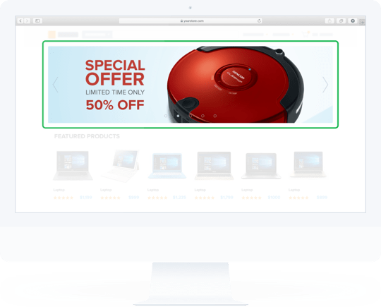 Rec screen banners